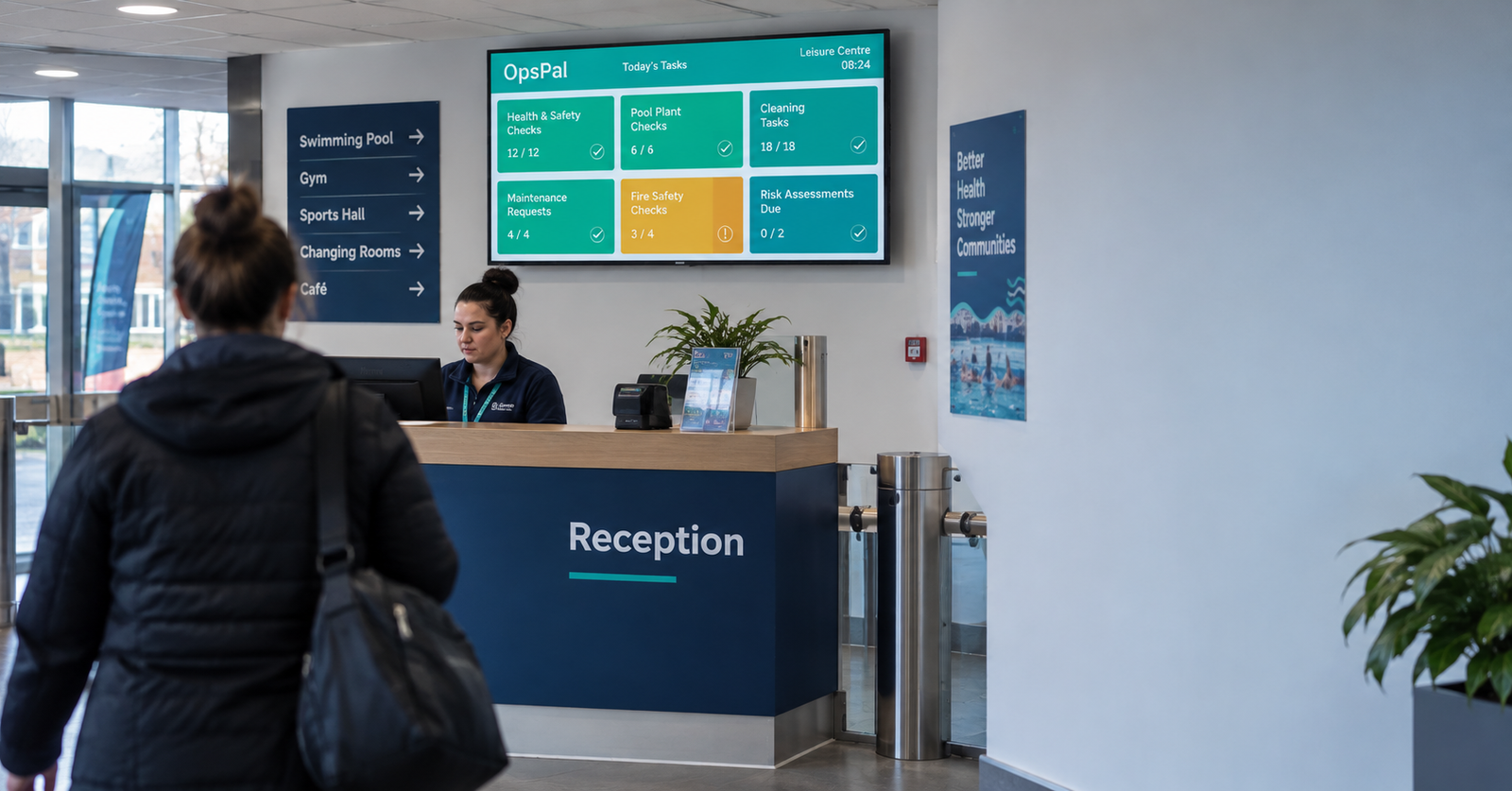 Leisure Centre Visibility Software | OpsPal